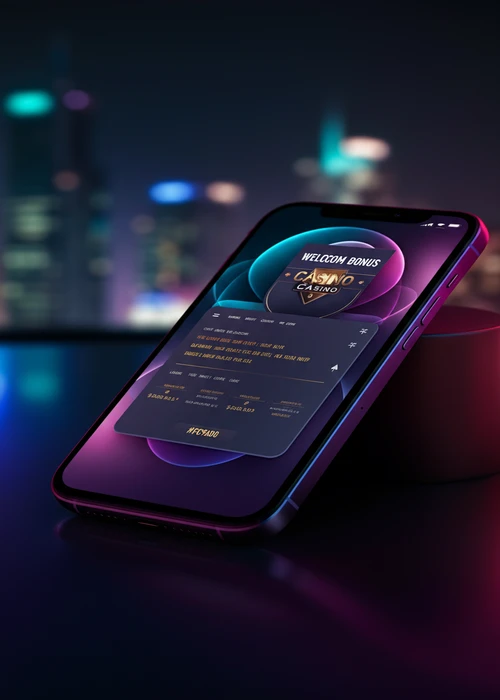 Grafica del pacchetto di benvenuto Vegasino Casino, mostrando 500€ di bonus, 200 giri gratuiti e un Bonus Crab.